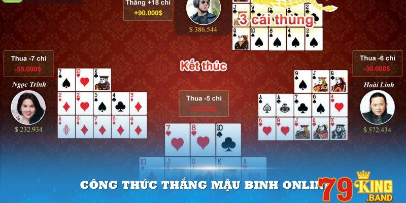 Công thức thắng Mậu Binh online cần biết